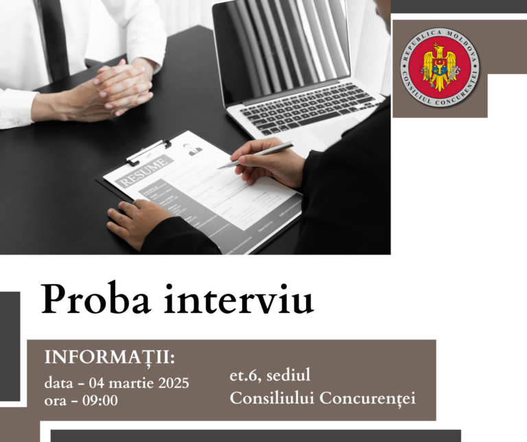 Lista candidaților admiși la proba interviu Lista candidaților admiși la proba interviu
