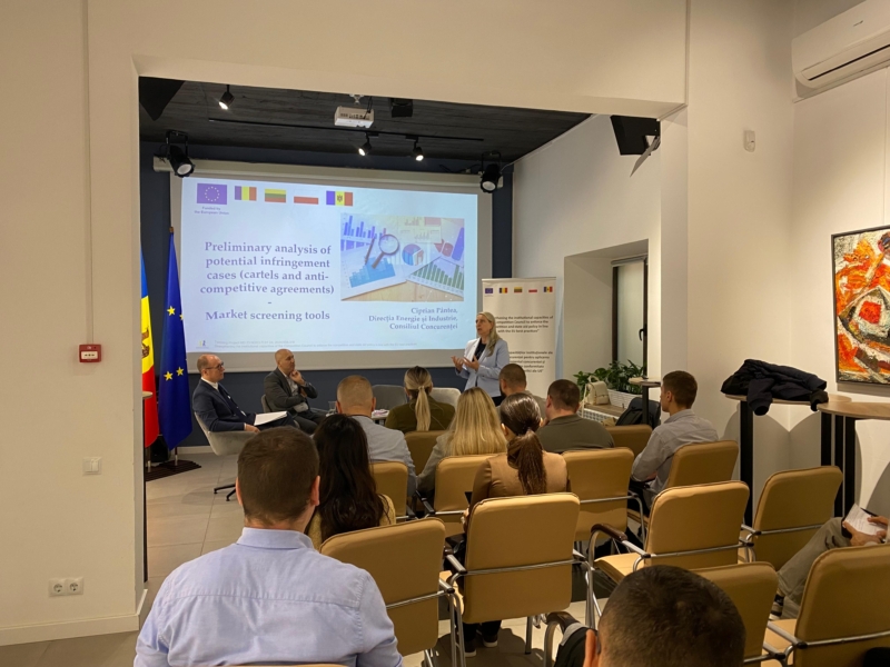 Sesiune de instruire Twinning dedicată analizei preliminare a încălcărilor normelor de concurență