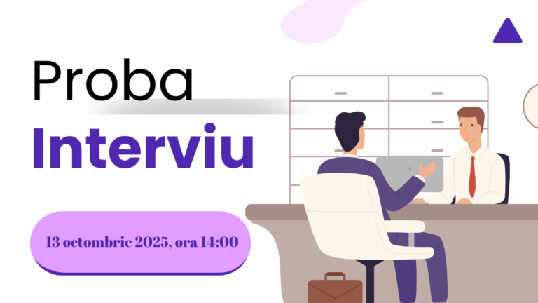 Lista candidaților admiși la proba interviu