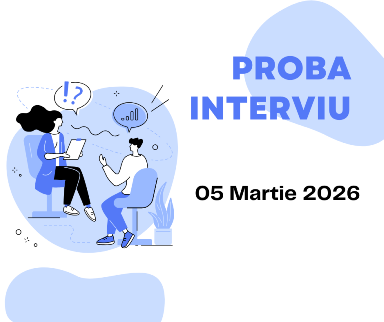 Lista candidaților admiși la proba interviu